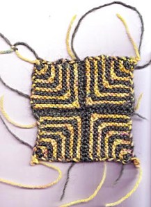 Mitered Knitting