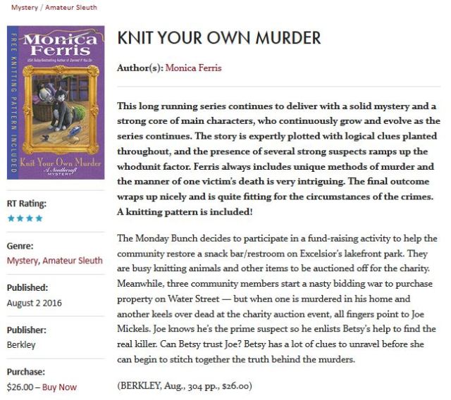 Knit Your Own Murder